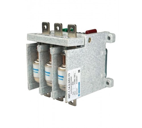 КВТ-1,14-2,5/ 63-3 У3, трёхполюсный, 110В, 1з+2р, нереверсивный, без реле, IP00, контактор вакуумный (ЭТ)  ET006367  Электротехник