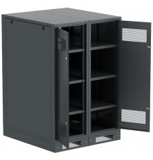 ITK LINEA B Шкаф (пустой) 1350х900мм дверь двуст. мет. чер.  LB05-13H99-2M  ITK