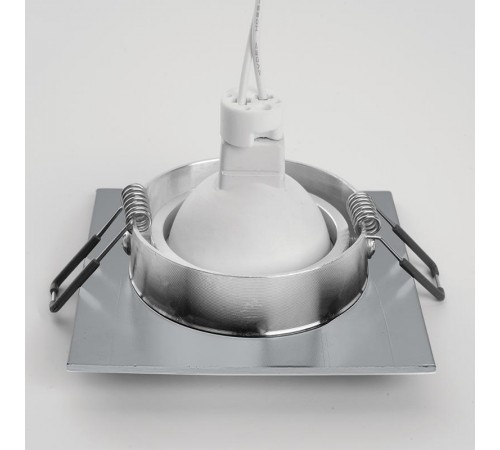 Светильник встраиваемый Feron DL2801 потолочный MR16 G5.3 белый  40525  Feron