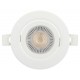 Светильник светодиодный встраиваемый  KL LED 25A-5 4K WH круглый поворотный белый 5Вт 4000К  Б0068192  ЭРА