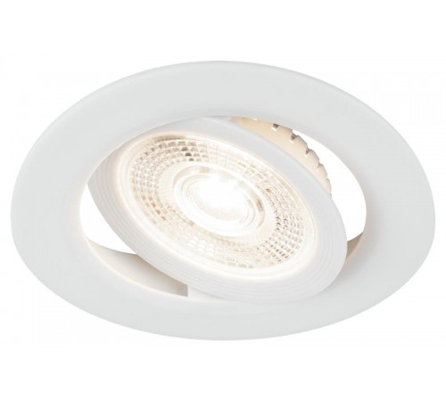 Светильник светодиодный встраиваемый  KL LED 25A-5 4K WH круглый поворотный белый 5Вт 4000К  Б0068192  ЭРА