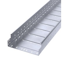 Лоток перфорированный Профи INOX (AISI 316) 300х100x3000 (1,0 мм) (6 м/уп)  PR16.13499  Промрукав