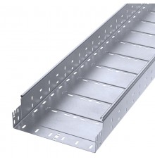 Лоток перфорированный Профи INOX (AISI 316) 300х100x3000 (1,0 мм) (6 м/уп)  PR16.13499  Промрукав