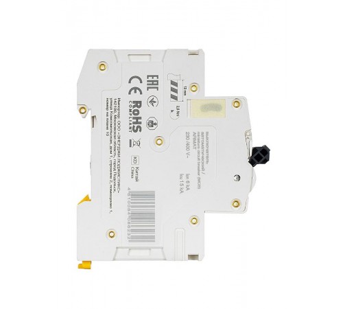 Выключатель автоматический однополюсный M06N 1P D 20А 6кА ARMAT  AR-M06N-1-D020  IEK