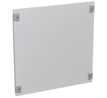 Сплошная металлическая лицевая панель с замком на 1/4 оборота XL3 800/4000 - высота 600 мм - 24 модуля  020846  Legrand