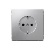 ArtGallery Алюминий Розетка с заземлением, 16А, механизм, быстрозажим. клем.  GAL000343S  SE