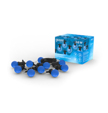 Гирлянда светодиодная "Белт Лайт" серия Holiday, 10 ламп, 7,7 м, IP44, синий, 1/6  HL063  Gauss