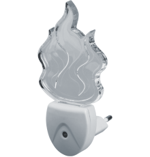 Светильник-ночник NNL LED 93 128 NNL-SNR05 Пламя с фотореле 230В  93128  Navigator