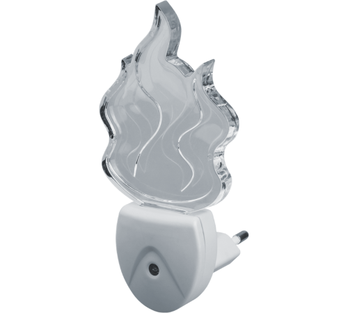 Светильник-ночник NNL LED 93 128 NNL-SNR05 Пламя с фотореле 230В  93128  Navigator