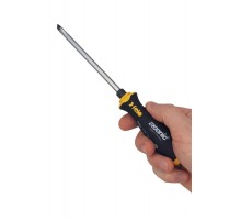 Отвертка плоская шлицевая ударная Ergonic 7,0X1,2X130  45007040  Felo