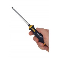 Отвертка плоская шлицевая ударная Ergonic 7,0X1,2X130  45007040  Felo