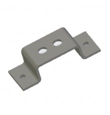 Опора неподвижная база 2, М20, толщ. 6,0 мм, гальван. цинк, 868410  ОПНБ2-М20-6,0-ЭЦ   Ostec