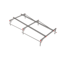 Опорная конструкция для установки оборудования TECHNORAPTOR 1500х3000 тип 1  KM-TR-SSEI-1500-3000-1  КМ - профиль
