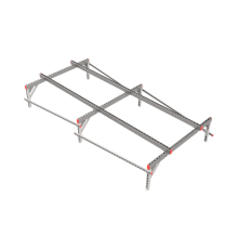 Опорная конструкция для установки оборудования TECHNORAPTOR 1500х3000 тип 1  KM-TR-SSEI-1500-3000-1  КМ - профиль
