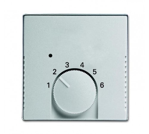 Накладка для механизма терморегулятора 1099 UHK, Future/Axcent/Carat/Династия, серебр. алюм.  2CKA001710A4016  ABB