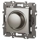 Светорегулятор Elegance 14-4101-16 поворотно-нажимной, 400ВА 230В, титан  Б0065784  ЭРА