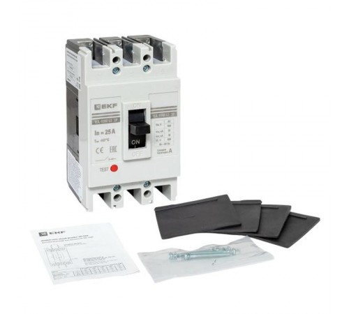 Выключатель автоматический ВА-99М 63/25А 3P 25кА PROxima  mccb99-63-25m  EKF