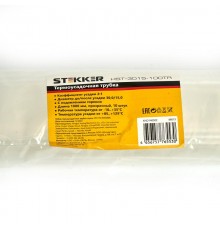 Термоусадочная трубка 30,0/15,0 длина 100 см усадка 2:1 прозрачный, HST-3015-100TR  49013  STEKKER