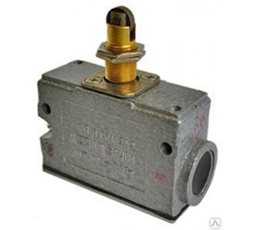 МП 1313 У2 исп.01, IP54, толкатель с продольным расположением ролика, комбинированный, винт, микровыключатель (ЭТ)  ET006825  Электротехник