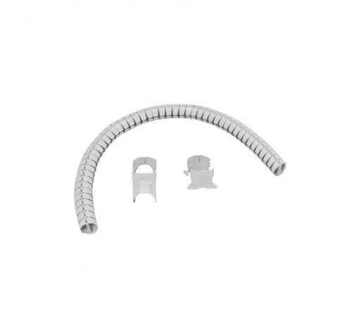 Гибкий пластиковый соединитель Ovaline, длина 1 метр, цвет серый  653056  Legrand