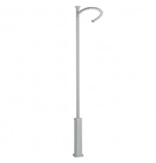 Гибкий пластиковый соединитель Ovaline, длина 1 метр, цвет серый  653056  Legrand