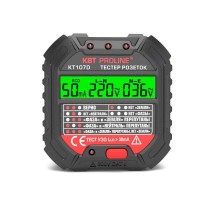 Тестер розеток и УЗО КТ 107D PROLINE  86321  КВТ