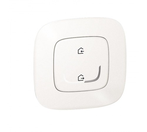 Выключатель главный беспроводной Valena Allure "Я дома/Я вне дома" жемчуж. Netatmo  752986  Legrand
