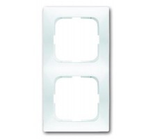 Рамка 2-постовая, серия spring, цвет альпийский белый  1725-0-1544   2CKA001725A1544  ABB