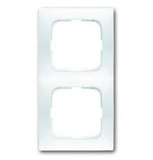 Рамка 2-постовая, серия spring, цвет альпийский белый  1725-0-1544   2CKA001725A1544  ABB