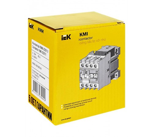 Контактор КМИ-23211 32А 230В/АС3 1НЗ   KKM21-032-230-01  IEK