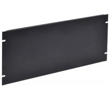 ITK by ZPAS Фальш-панель 19" 5U крепление на винтах черная  ZP-FP05-05U-H-G1  ITK