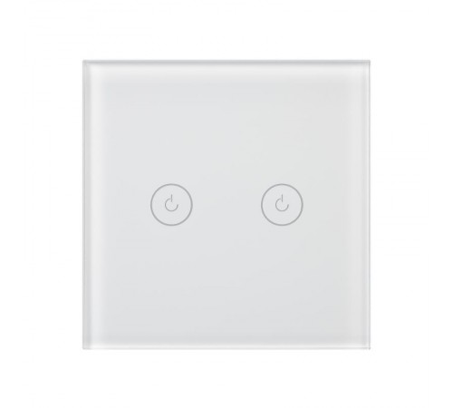 Выключатель сенсорный SWT-OMALI-S02-ZB-WH (250V, 10A, Zigbee) (Arlight, Стекло)  050041  Arlight 