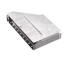 Переходник правый с крышкой Стандарт 500х300х80   PR16.0725  Промрукав