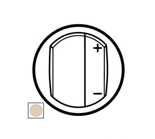 Celiane Сл. кость Накладка светорегулятора нажимного (мех-м 67080,67081, 67082, 67083, 67084)  066250  Legrand