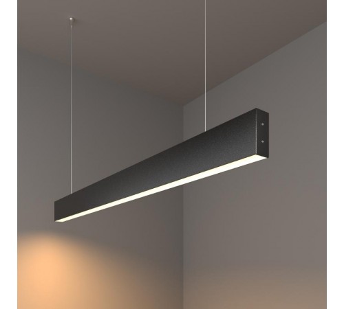 Светильник светодиодный подвесной линейный односторонний 103см 20W 3000K черная шагрень (101-200-30-103)  a042948  Elektrostandard