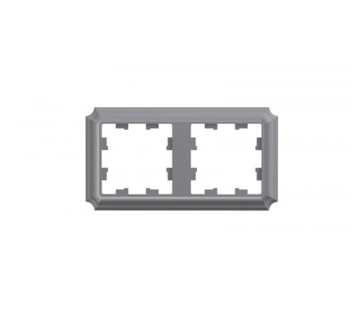 AtlasDesign Antique Сталь Рамка 2-ая, универсальная  ATN100902  SE