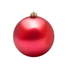 Елочная фигура Шар 20 см, цвет красный матовый  502-252  NEON-NIGHT