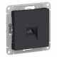 AtlasDesign Карбон Розетка компьютерная RJ45, механизм  ATN001083  SE