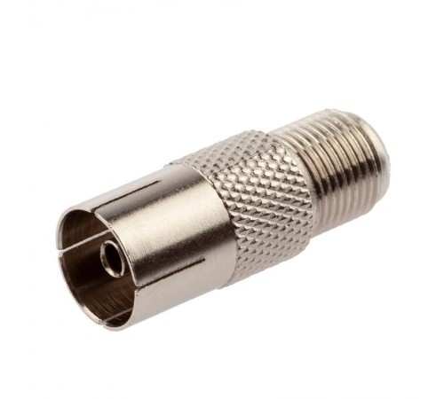 RS-A02-1  Переход гнездо F-гнездо TV, simple (ПАКЕТ 1 ШТ.) (50/2000/48000)  Б0048292  ЭРА