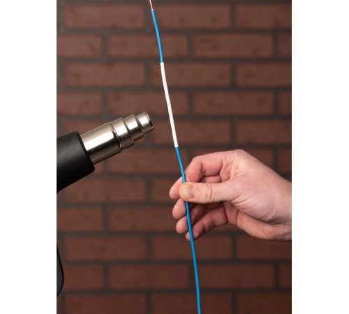 Термоусаживаемая трубка ТУТ нг 4/2 белая EKF PROxima  tut-4-w  EKF