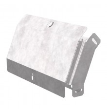 Угол вертикальный внешний 45 градусов с крышкой Стандарт 300х50  PR16.0559  Промрукав