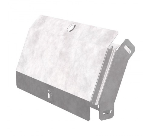 Угол вертикальный внешний 45 градусов с крышкой Стандарт 300х50  PR16.0559  Промрукав