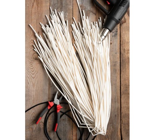 Термоусаживаемая трубка ТУТ нг 4/2 белая EKF PROxima  tut-4-w-1m  EKF