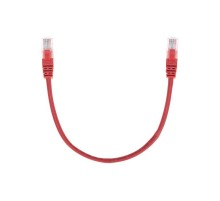 Патч-корд U/UTP, CAT 5e, RJ45-RJ45, 26AWG, LSZH, красный, 0,3м REXANT  02-0103-03  REXANT