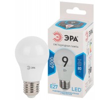 Лампа светодиодная LED A60-9W-840-E27  Б0032247  ЭРА