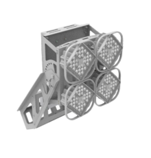 Светодиодный прожектор AirQub Sport TV 280 Вт 4000 К AS1 DMX-RDM  V1-P0-702X2-04R50-6528040  VARTON