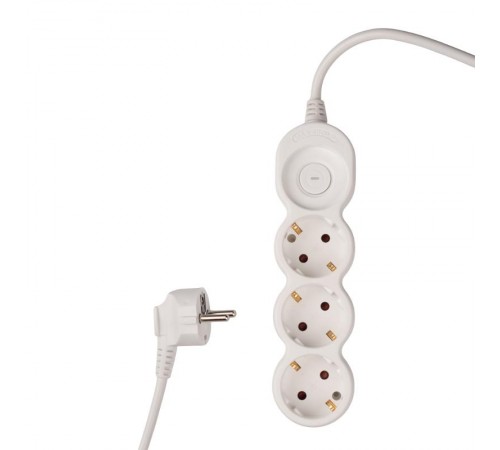 Удлинитель EX-03GS-500 (3 x 5) заземл., выкл.  .5065185  Jazzway