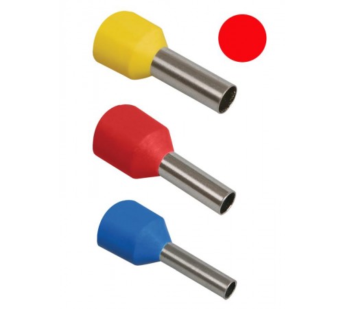 Наконечник НШВИ 1,5-8 красный (100шт/упак)  UGN10-D15-03-08  IEK