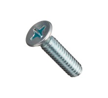 Винт DIN965 с потайной головкой оцинк. М4х30 (120 шт) - коробка с ок. ( 0,332 кг)  105236  Tech-KREP