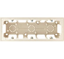 Simon 24 Сл. кость Коробка для накладного монтажа 3-ая  2400753-031  Simon